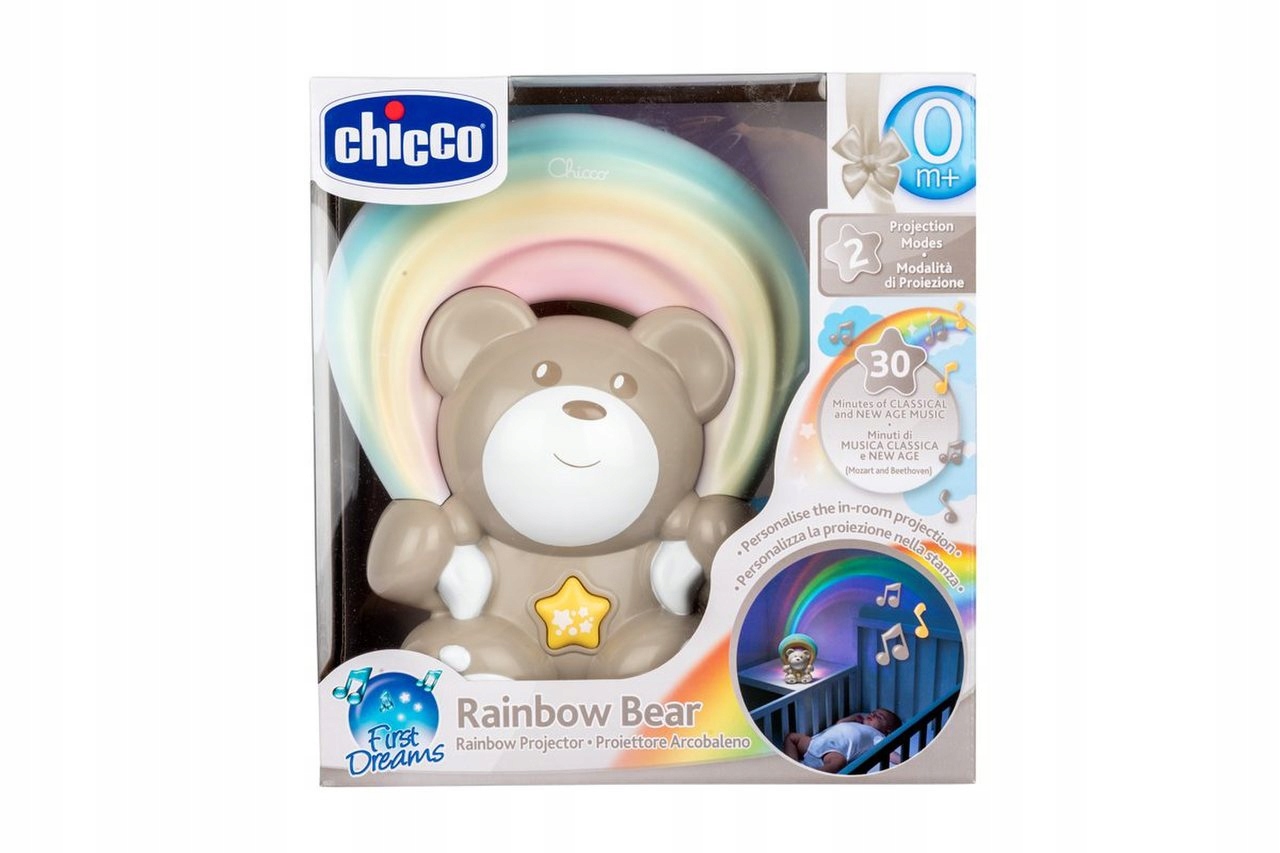 CHICCO 00010474000000 TOY FD RAINBOW BEAR NEUTRAL Marka Chicco