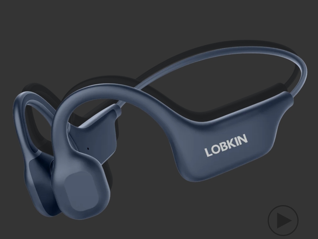 Bezdrátová sportovní sluchátka Lobkin X10 s kostním vedením.