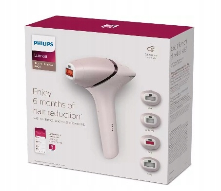 Depilator Philips Lumea Ipl BRI957/00 SenseIQ , 4 nasadki