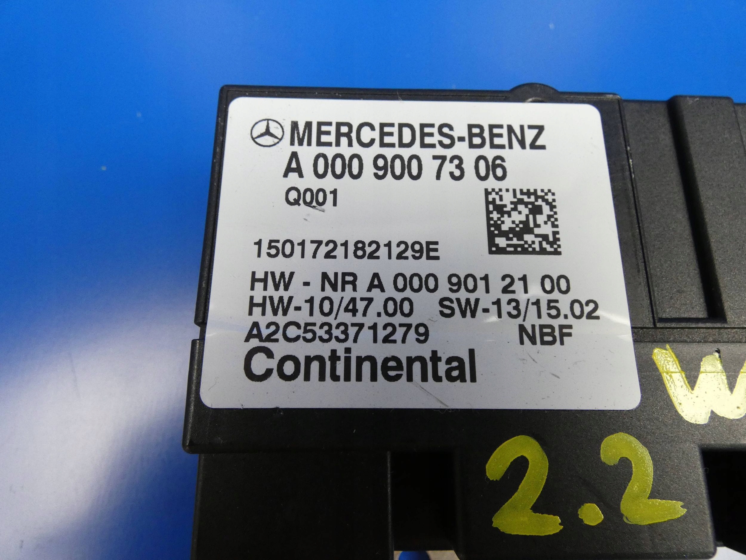 MRECEDE GLA W156 W117 W176 W246 2.2 CDI Module POMPY Carburant
