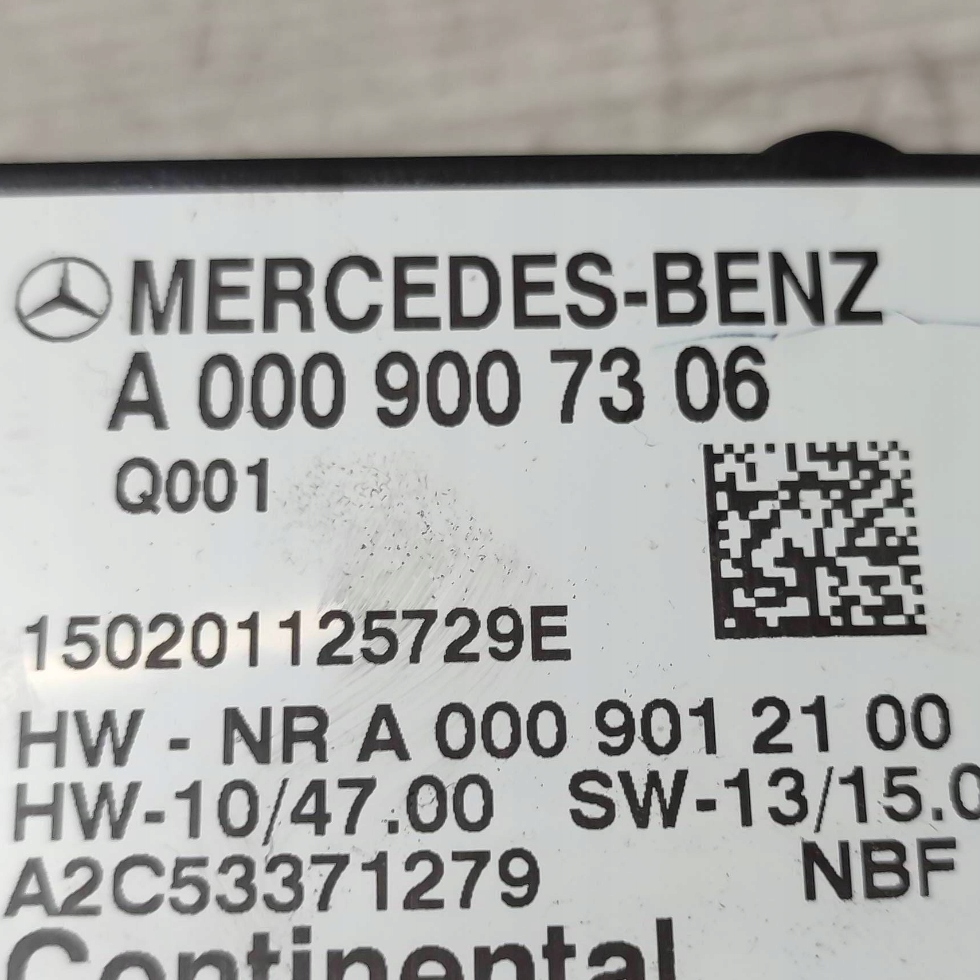 Mercedes-Benz GLA W156 2015 control unit / module of injection pump