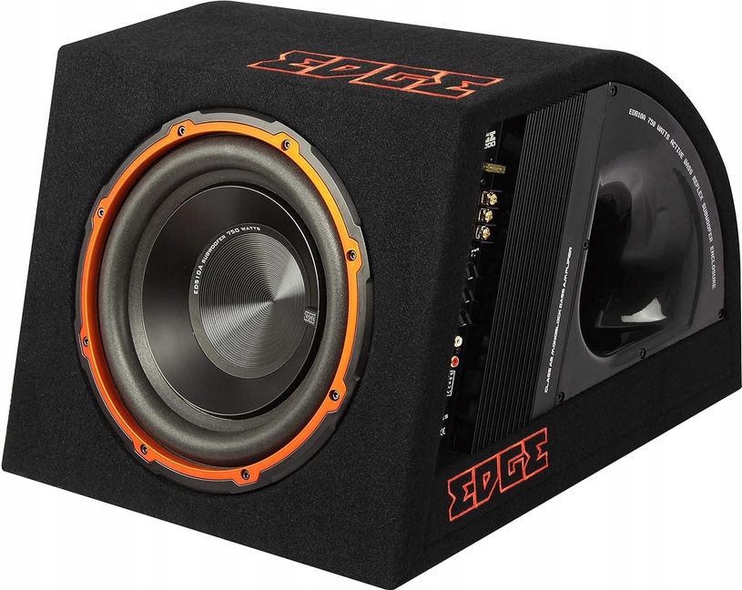 Subwoofer Aktywny 25cm Skrzynia Basowa Edge EDB10A 900W Hi-input