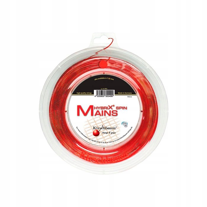 Výplet Kirschbaum Hybrix Mains Spin 1,30 110 M