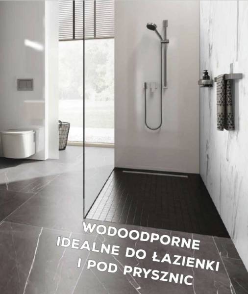 TANIE Płytki LVT pod Prysznic podłoga i ściana Colonial Taupe Miedź 3.15m2 Szerokość produktu 31.5 cm