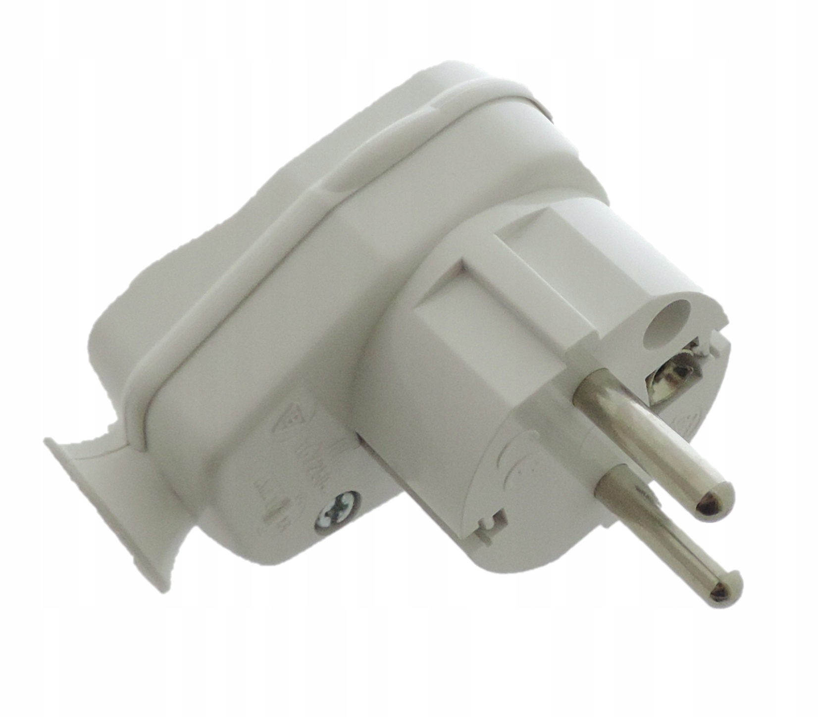 WTYCZKA SIECIOWA KĄTOWA BIAŁA Z/U Z WYŁĄCZNIKIEM Marka Plast-Rol