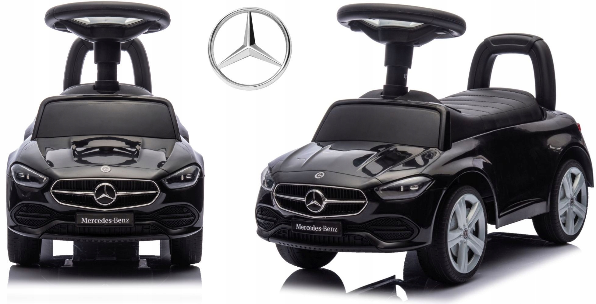 Jeździk pchacz dla dzieci Mercedes C-Class S Milly Mally zabawka