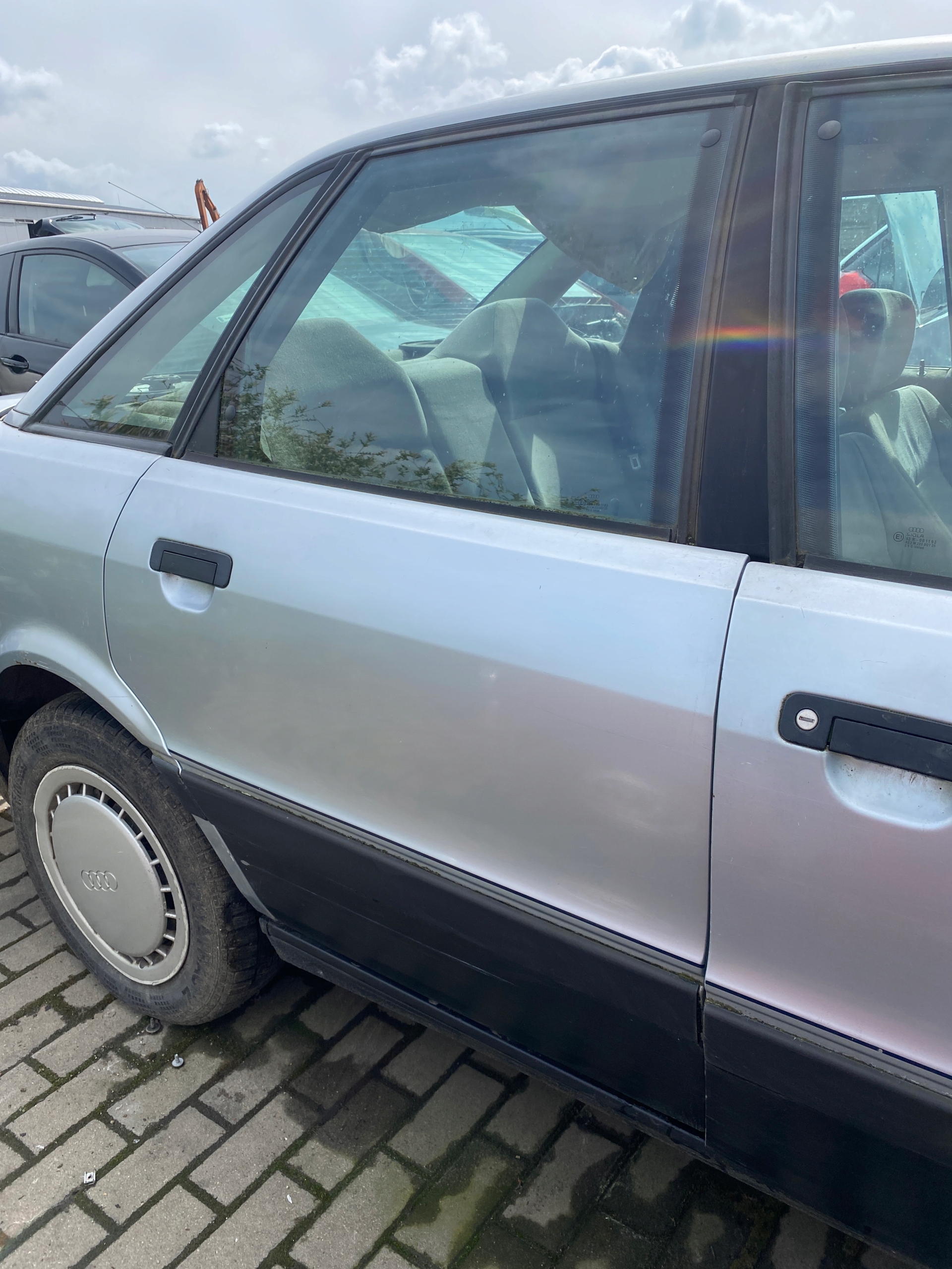 door right rear rear part Audi 80 B3 86-91 code lakieru LY5U