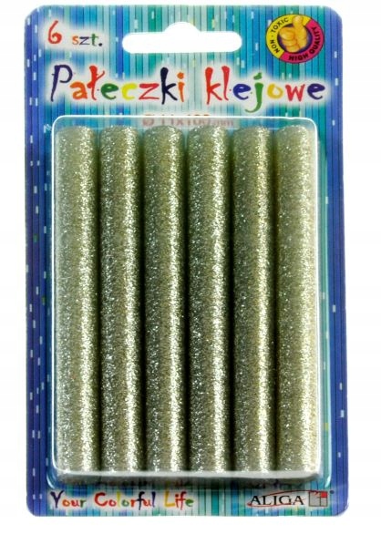 

Klej do pistoletu na gorąco wkłady 11mm srebrny 6x