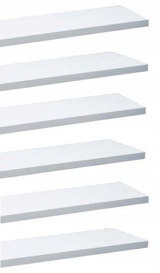 PÓŁKA ŚCIENNA WISZĄCA 30cm komplet 6 sztuk!!!REGAŁ