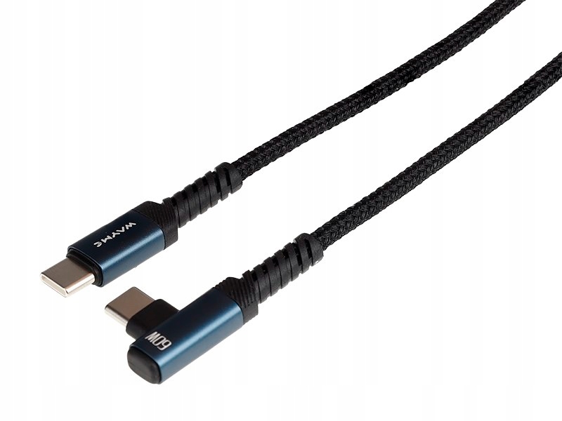 Wayme Kabel do ładowania i synchronizacji, w oplocie z mikrofibry, 100 cm,