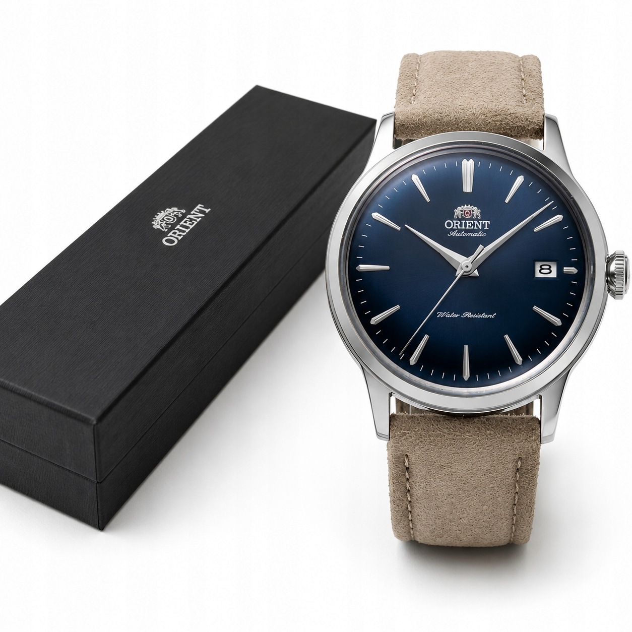 Pánské Hodinky Orient Bambino Automatic RA-AC0M12L30B Automat Na Opasku
