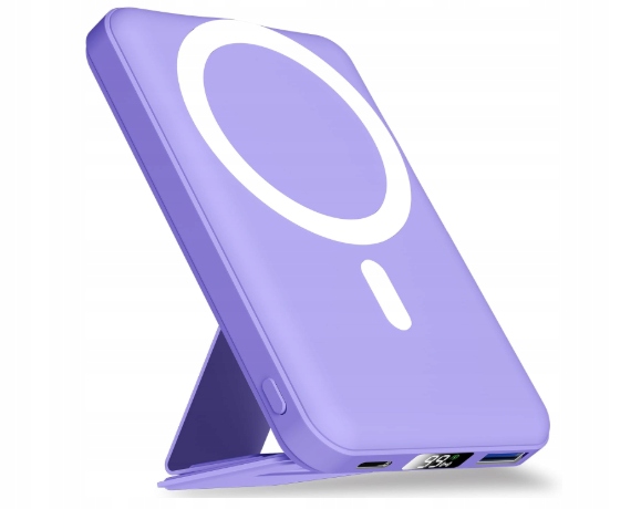 Magsafe Power Bank 10000 mAh Magnetyczny Powerbank z Podstawką