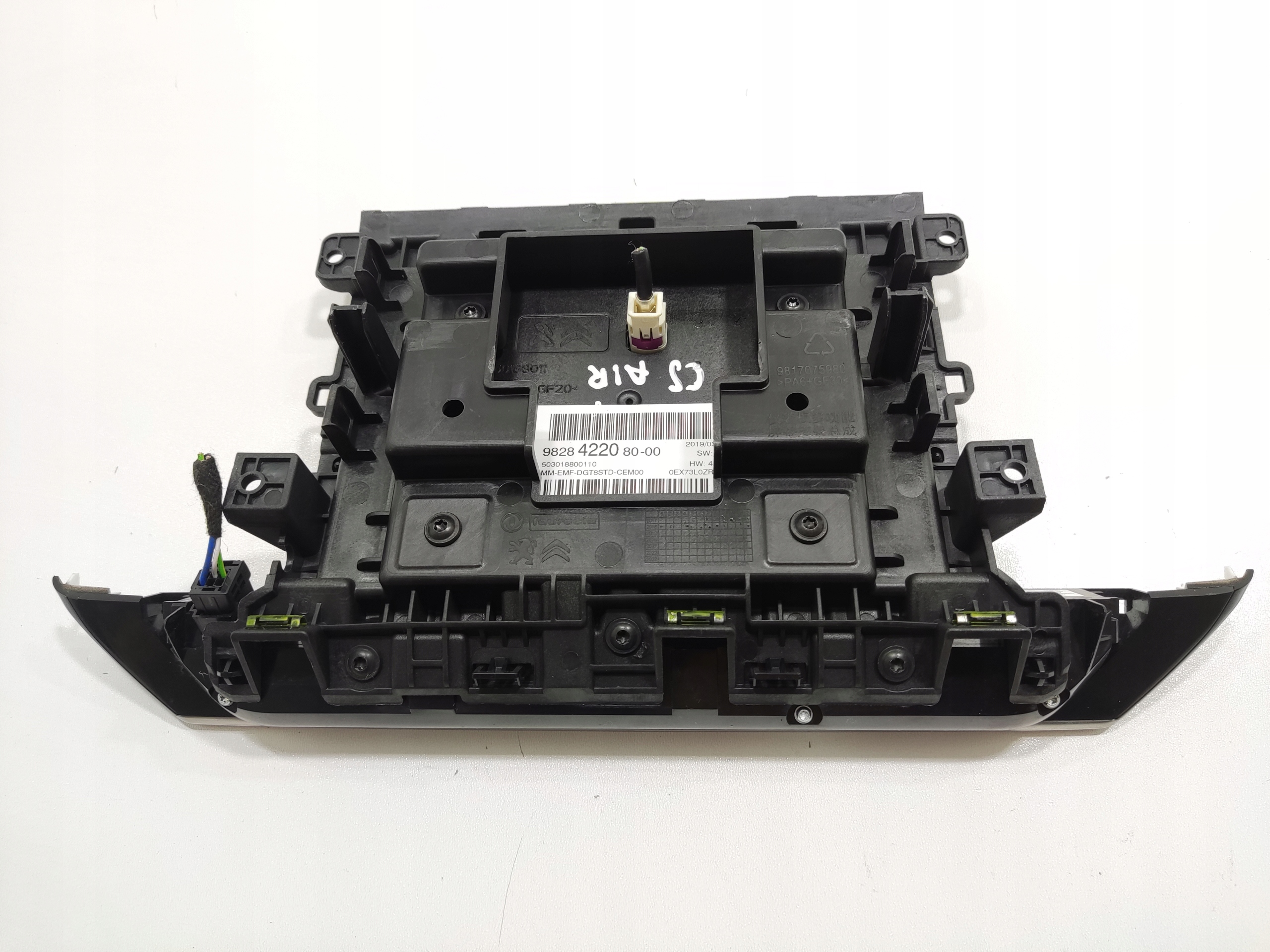 EKRAN display navigation devices CITROEN C5 AIRCROSS 2017-2022 9828422080