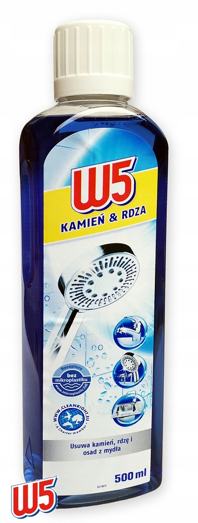 

Płyn W5 Kamień I Rdza Czyszczenie Łazienki 500ml