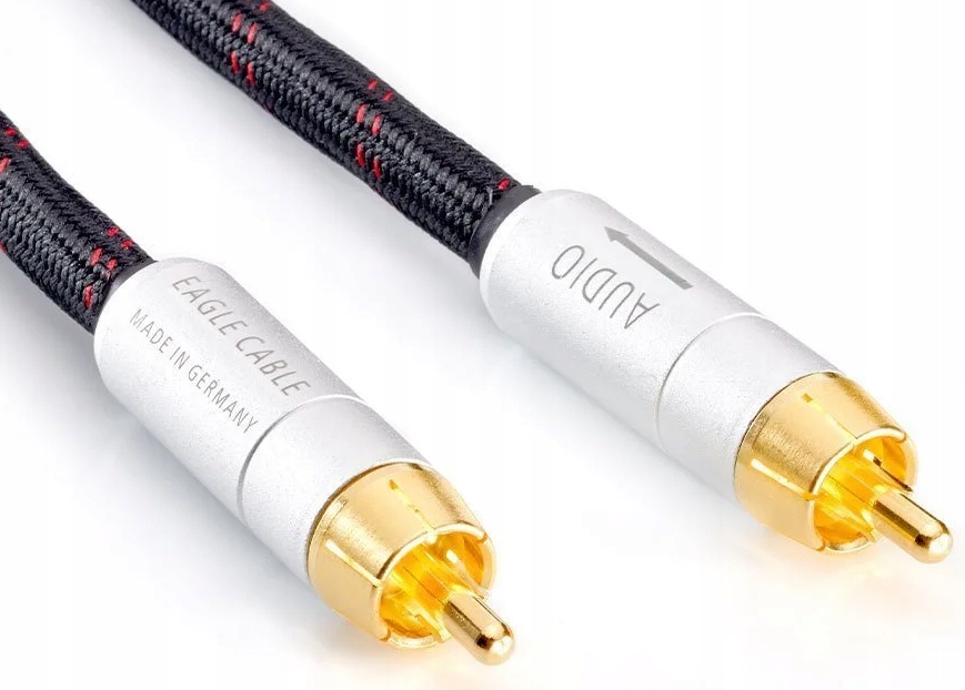 

Kabel 2xRCA-2xRCA Cinch Eagle Cable HighEnd 0,75m