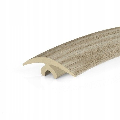 Dilatační prahová lišta Elastická pro oblouky 12 m Dub Belfast, Profil A