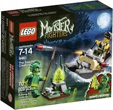nowy LEGO Monster Fighters 9461 potwór z bagien 2012