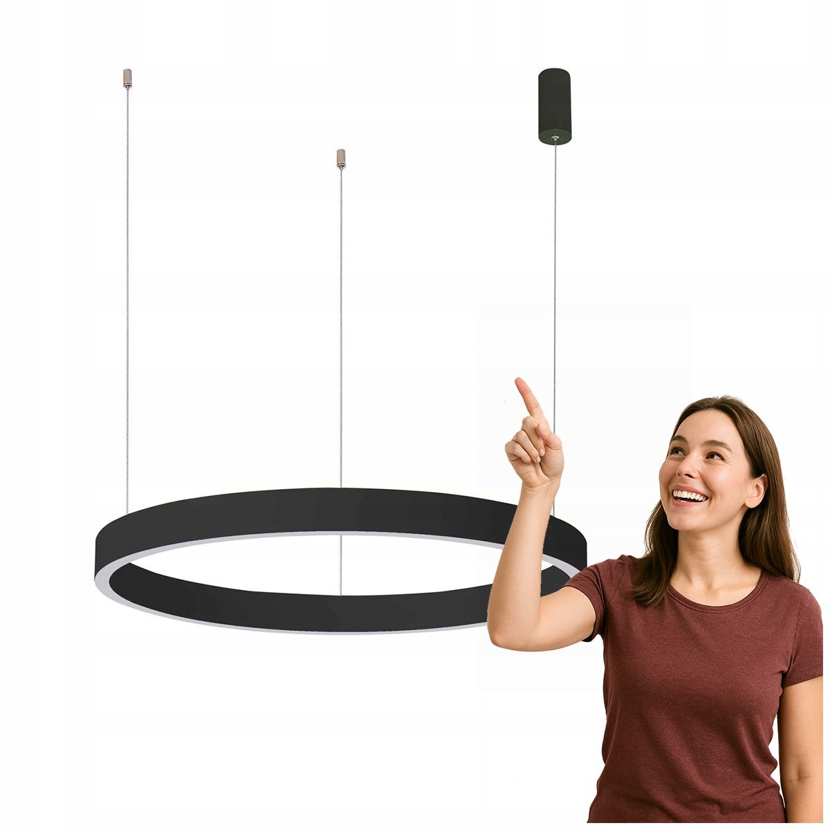 Závesná Led lampa 60W Brasco Down Italux