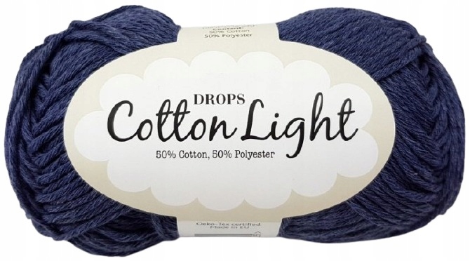 Drops Cotton Light 26 ciemny jeans