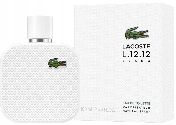 Lacoste L.12.12 Blanc 100ml Edt Woda Toaletowa Dla Mężczyzn Perfumy Męskie