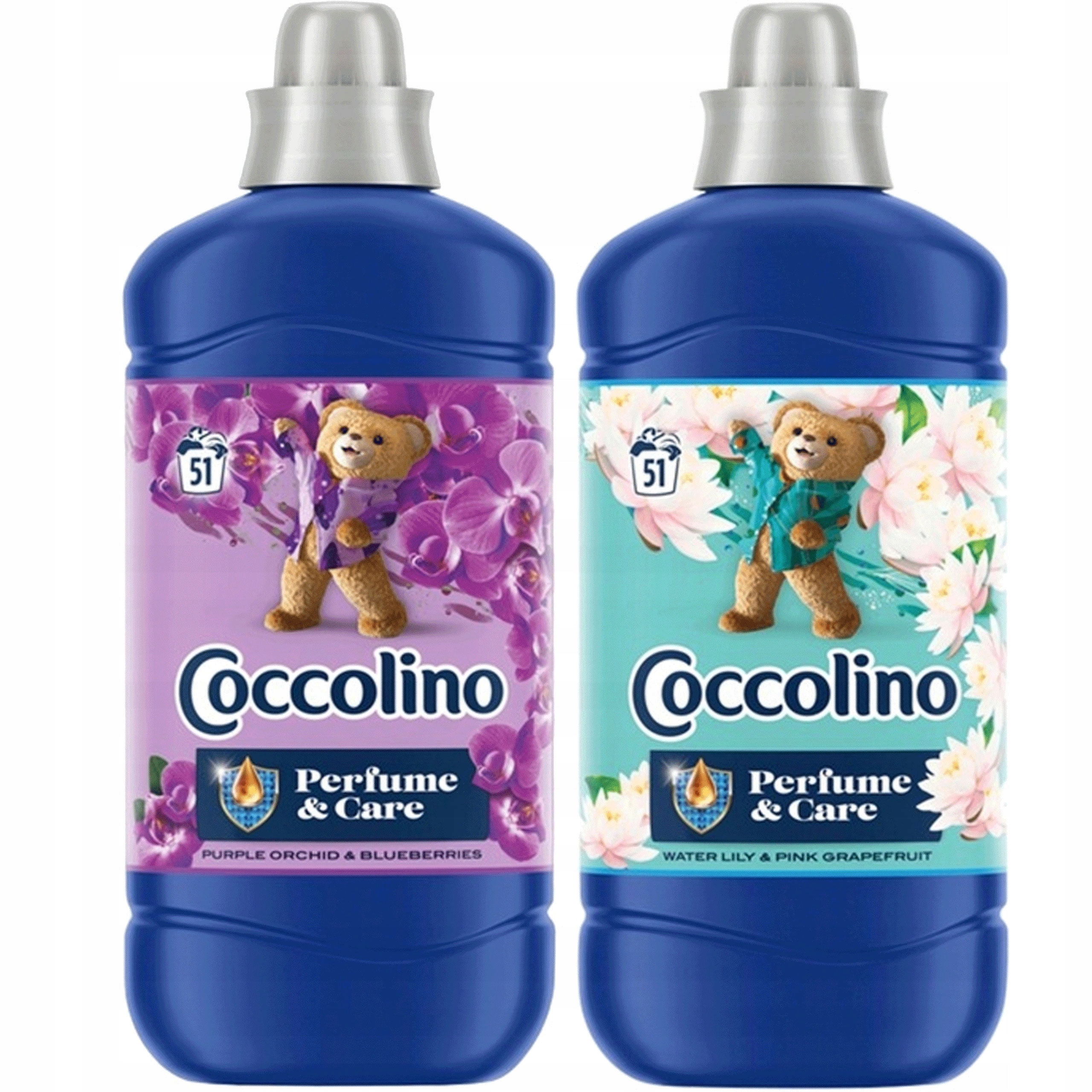 Levně Sada Coccolino Creations Blueberries & Water Lily 1,275l x2 MIX 2,55l