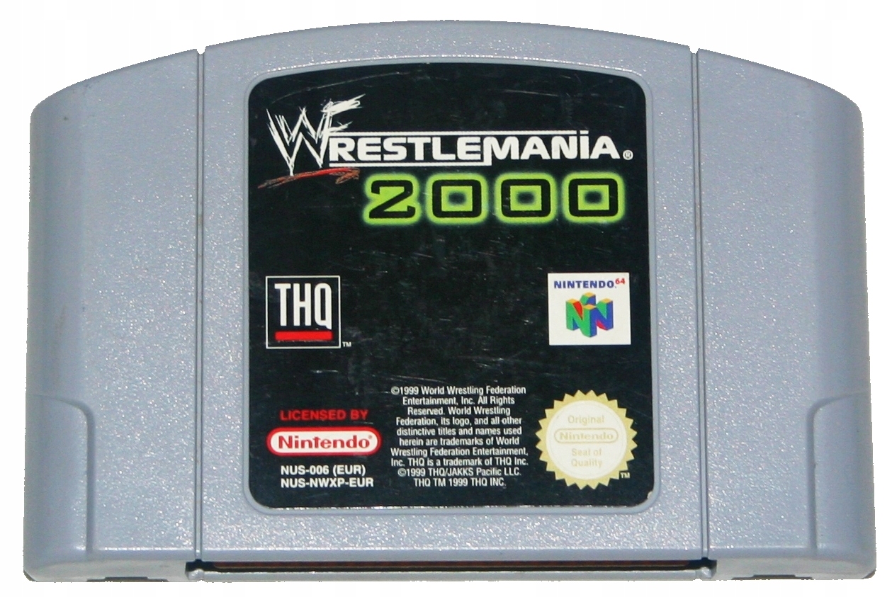 WWF Wrestlemania 2000 Nintendo 64 pudełkowa