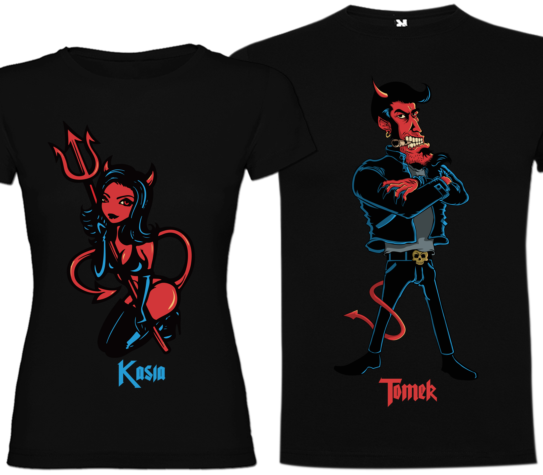 Sada Triček Pro Manžela Manželky Zamilovaného Páru K Valentýnu 3XL