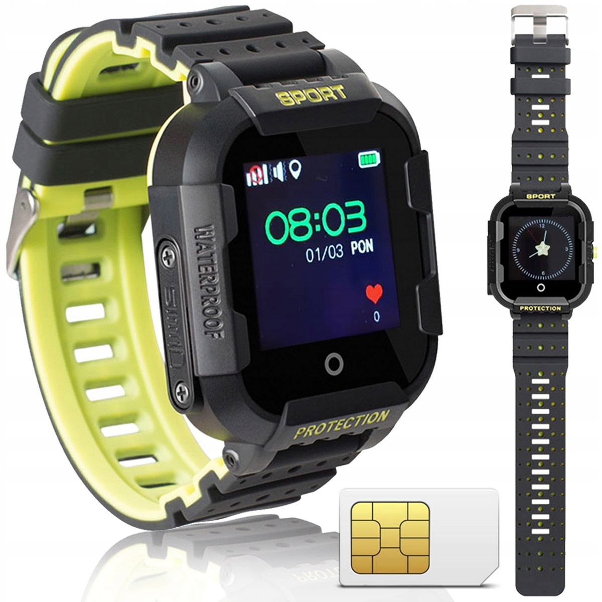 

Wodoszczelny Lokalizator Gps Dziecka Calmean Sport