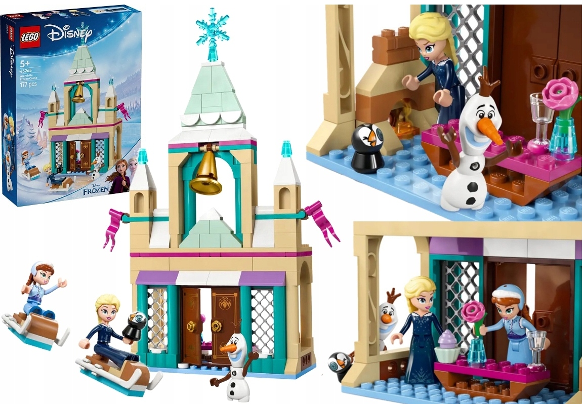 Lego Disney Kraina Lodu Zamek W Arendelle Duza Rezydencja Krolowej