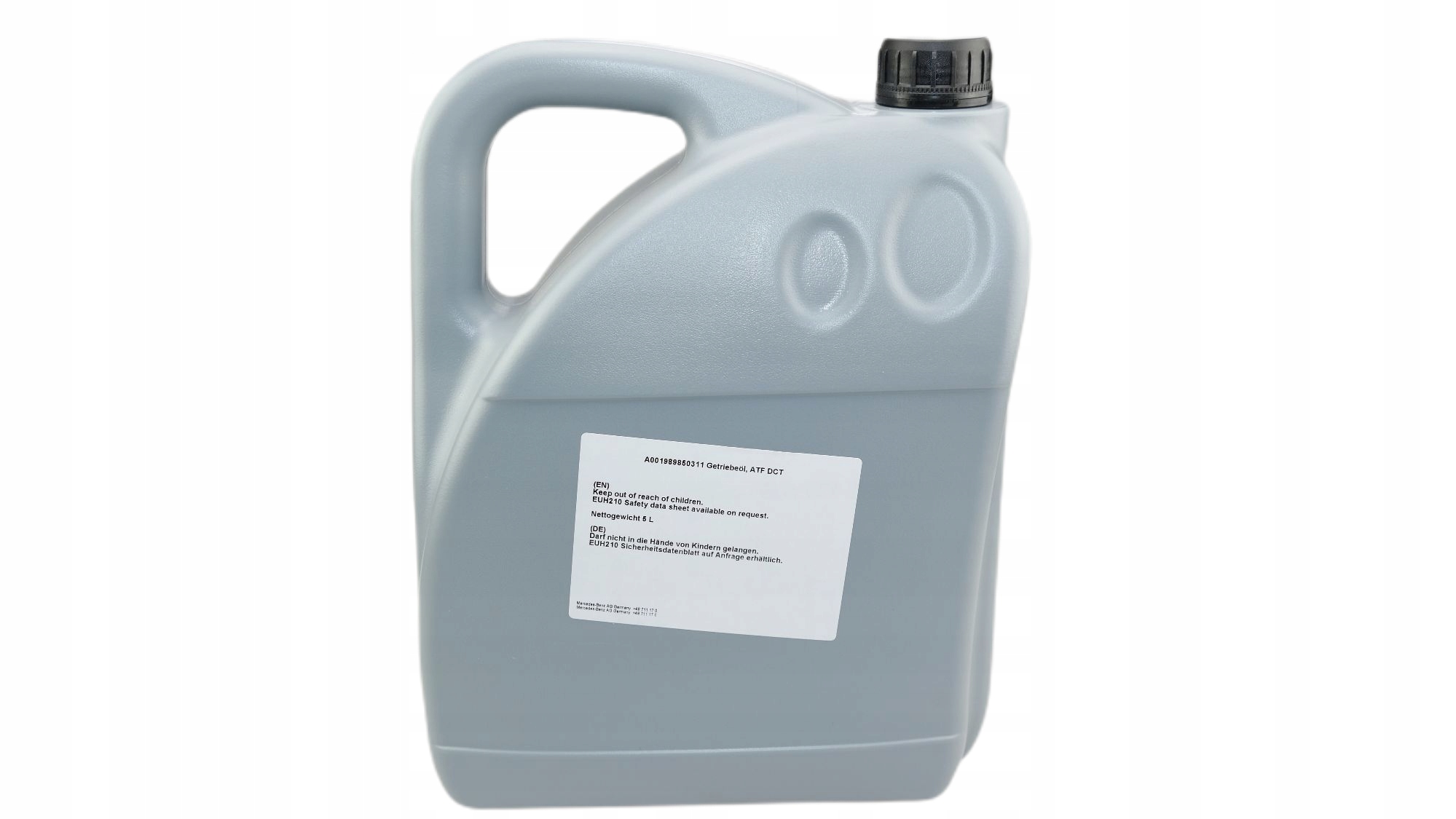 A0019898503 - МАСЛО КОРОБКИ АВТОМАТ DCT С ДВОЙНЫМ СЦЕПЛЕНИЕМ 7G MERCEDES