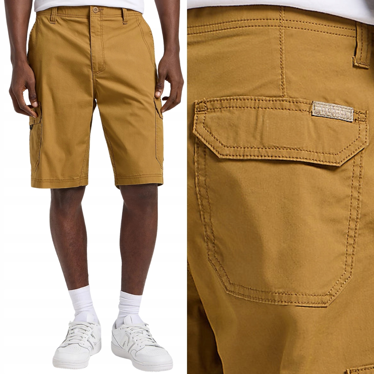 Lee XM Crossroad Cargo Short Ginger bojové krátké kraťasy šortky W34
