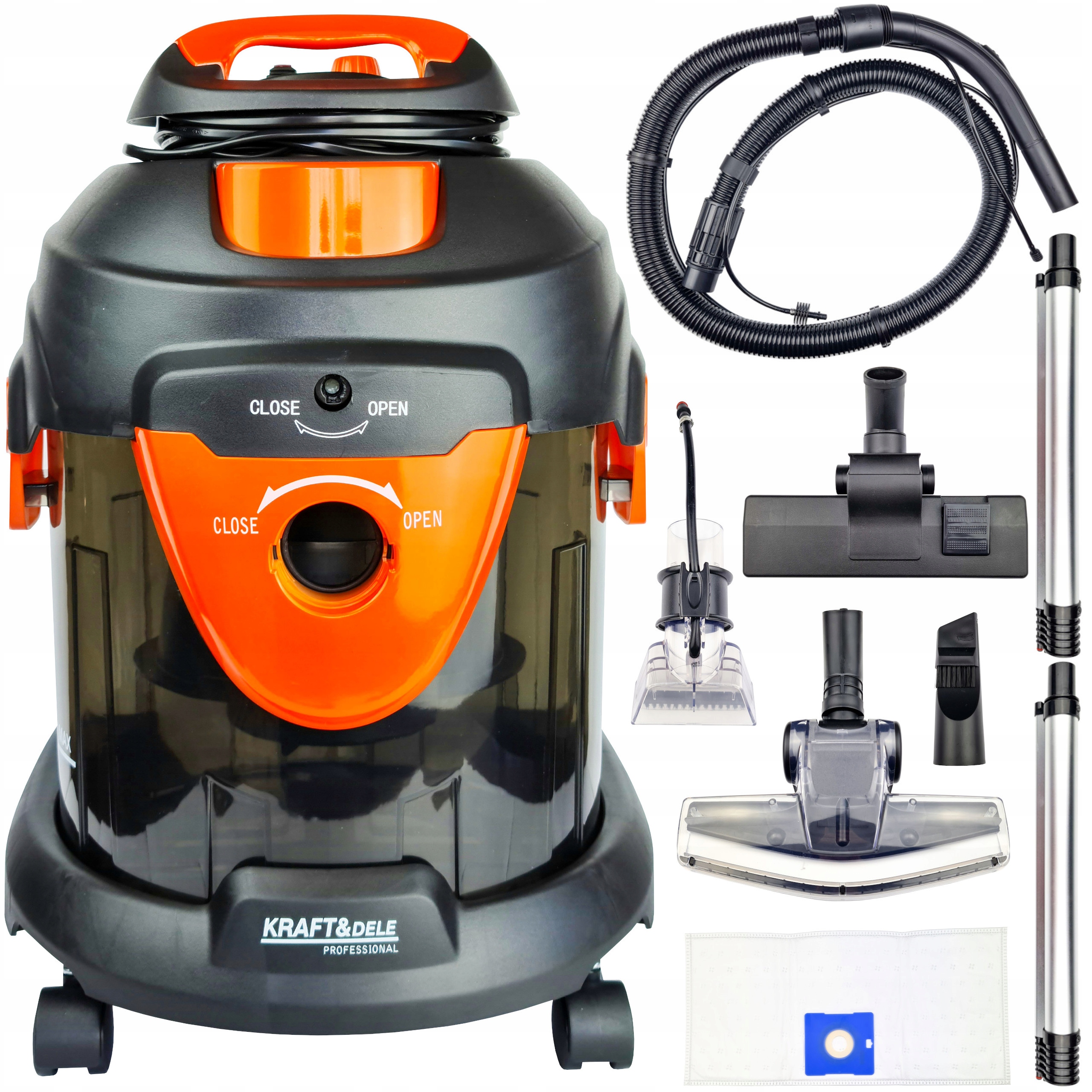 Odkurzacz piorący Kraft&Dele KD482 1600 W Przemysłowy