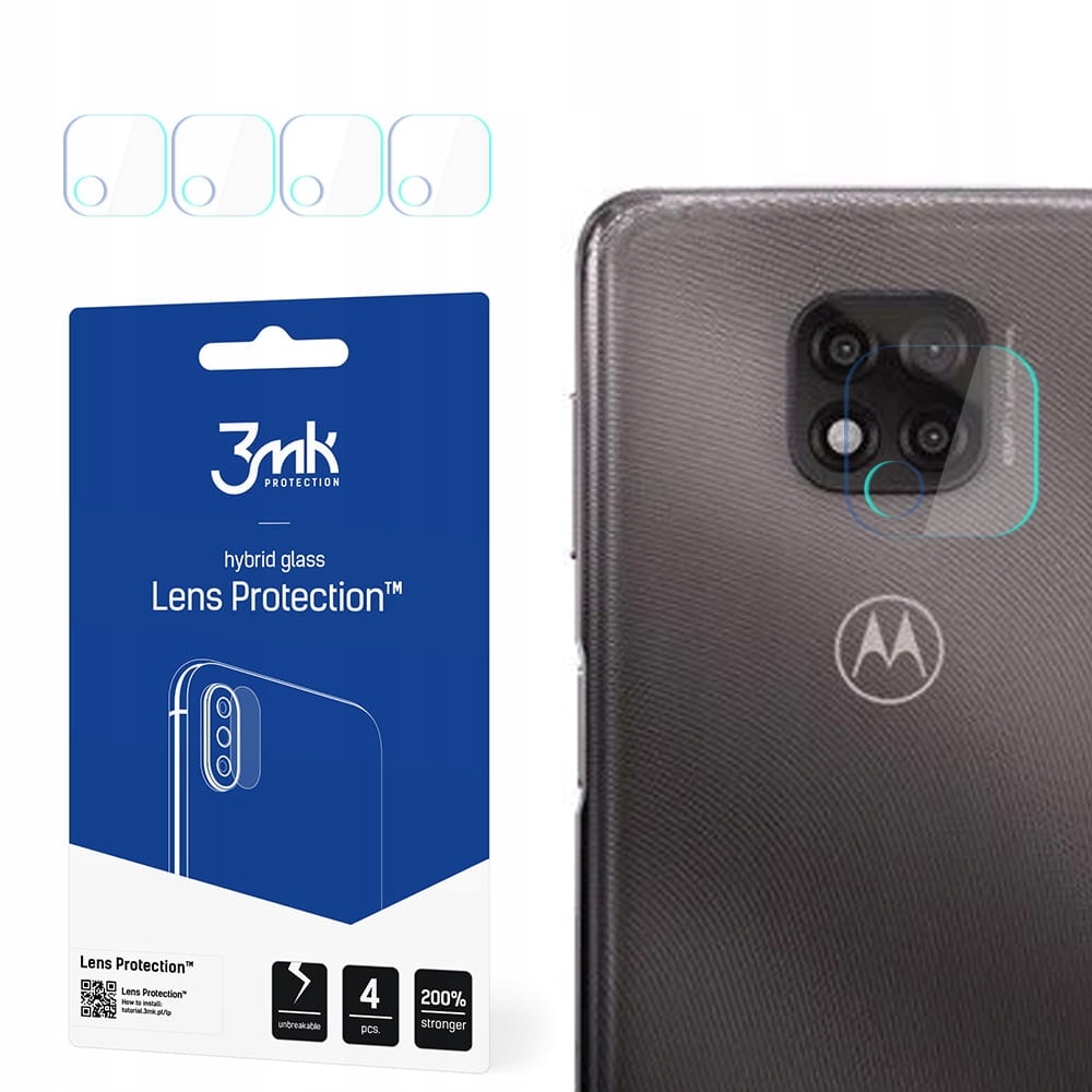 

4x Szkło hybrydowe na aparat do Moto G Power 2021