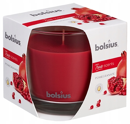 

Bolsius świeca zapachowa w szkle 95/95 Ts Granat
