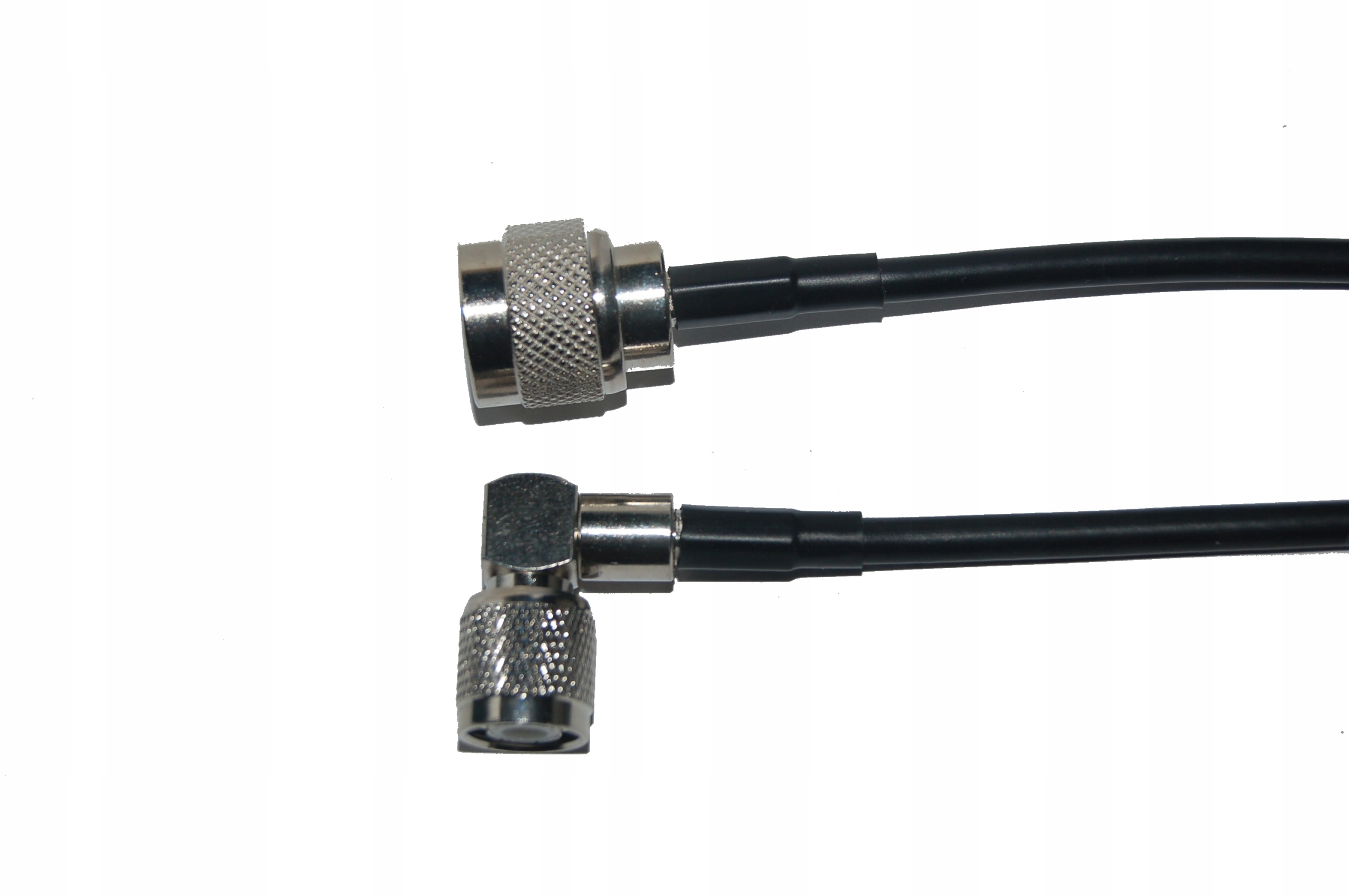 Kabel wtyk Tnc kątowy/wtyk N na RG58 linka 1m