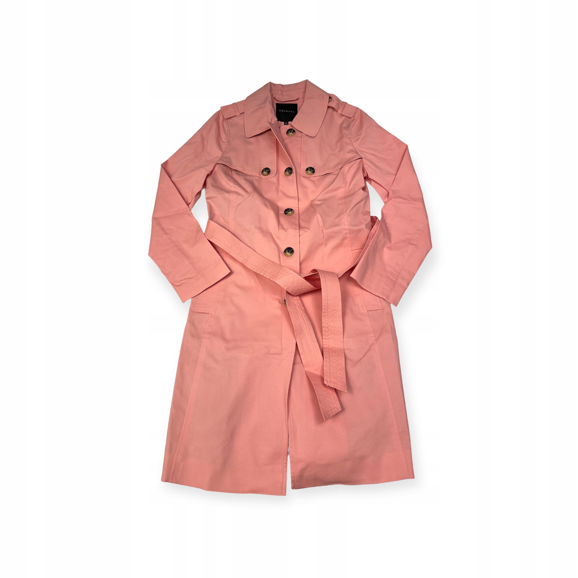 Dámský růžový kabát Talbots XL
