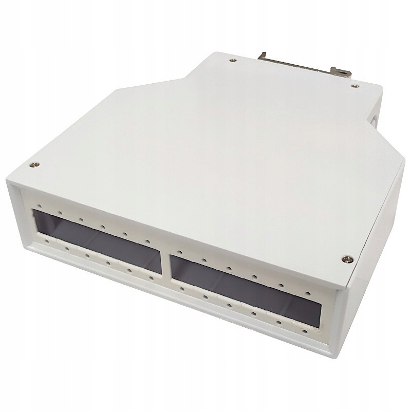 PRZEŁĄCZNICA ŚWIATŁOWODOWA NA SZYNĘ DIN TH-35 12x SC simplex / LC duplex