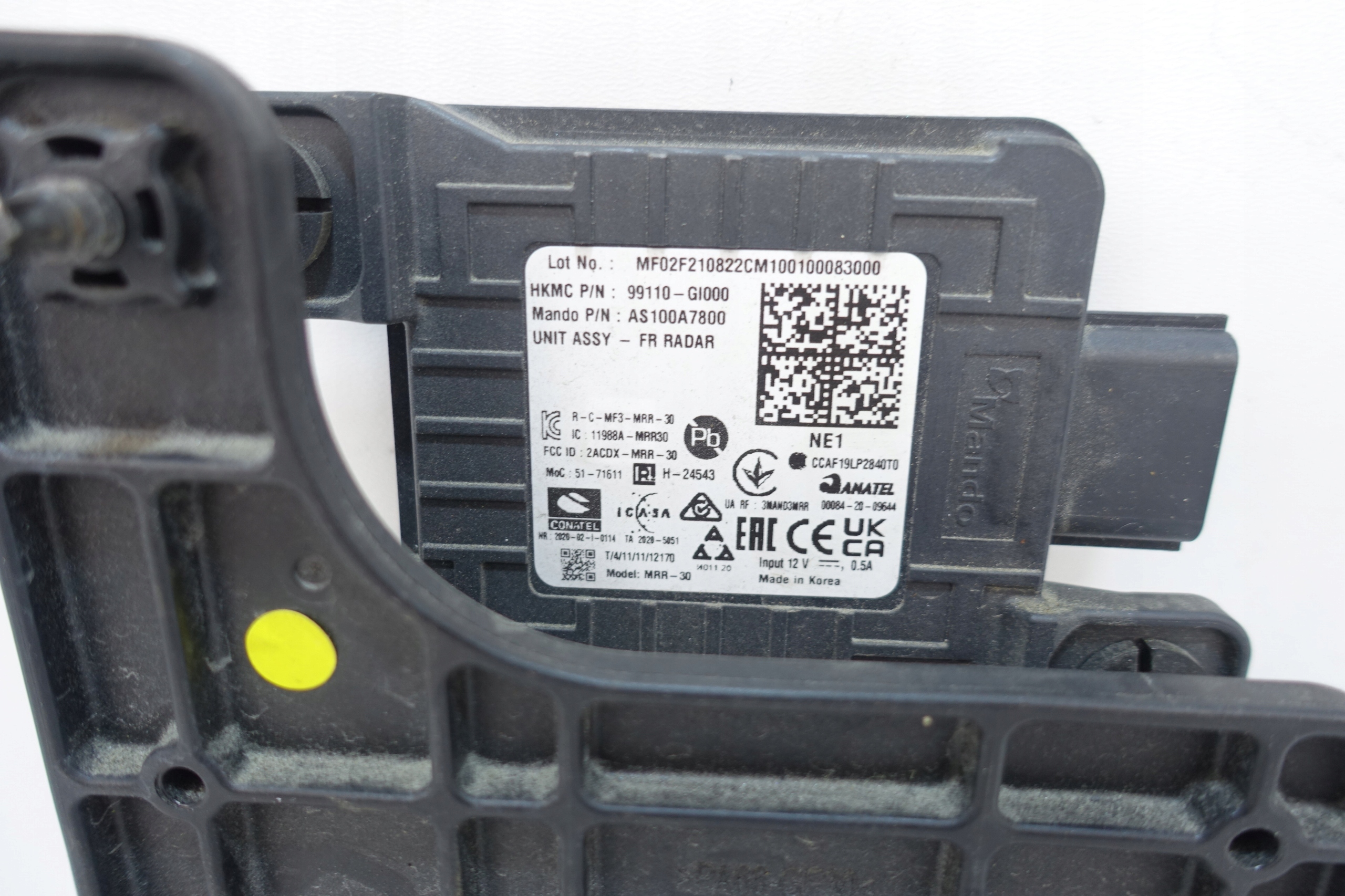 HYUNDAI IONIQ V 2021- module STERWONIK RADAR ACC front 99110-G1000
