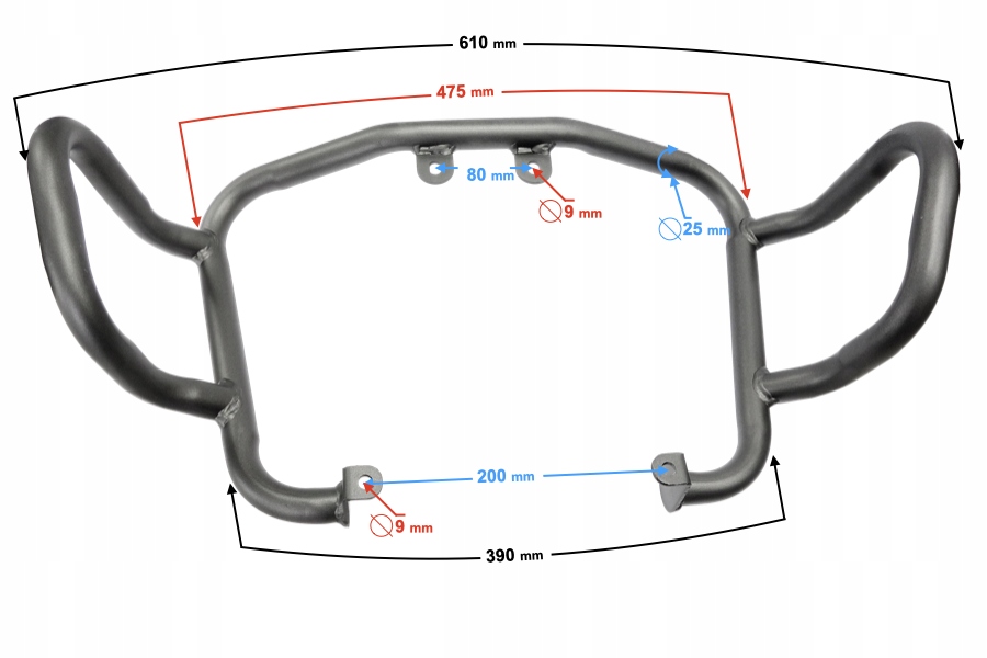 Gmole przód VOGE 300 Rally Producent WZMOTO