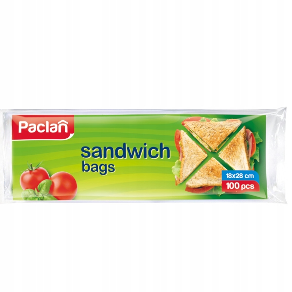 

Paclan Woreczki śniadaniowe 18x28cm 100 szt