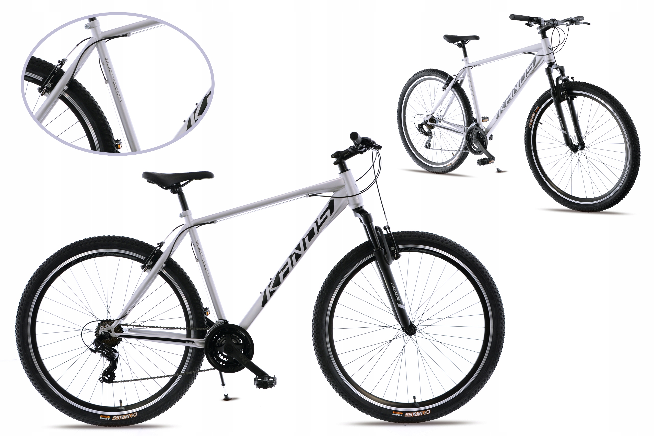 ROWER MTB 29 KANDS GUARDIAN szary M19 2024 Guardian 2024 19 cali