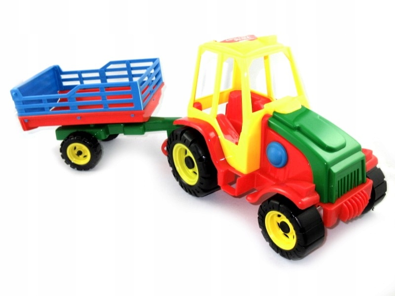 traktor z przyczepą w siatce | 404 — 2