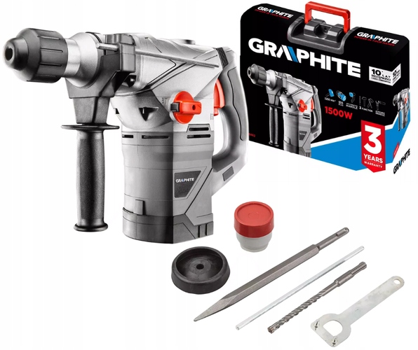 

Graphite 58G862 Młot Udarowy Sds+ 1500W