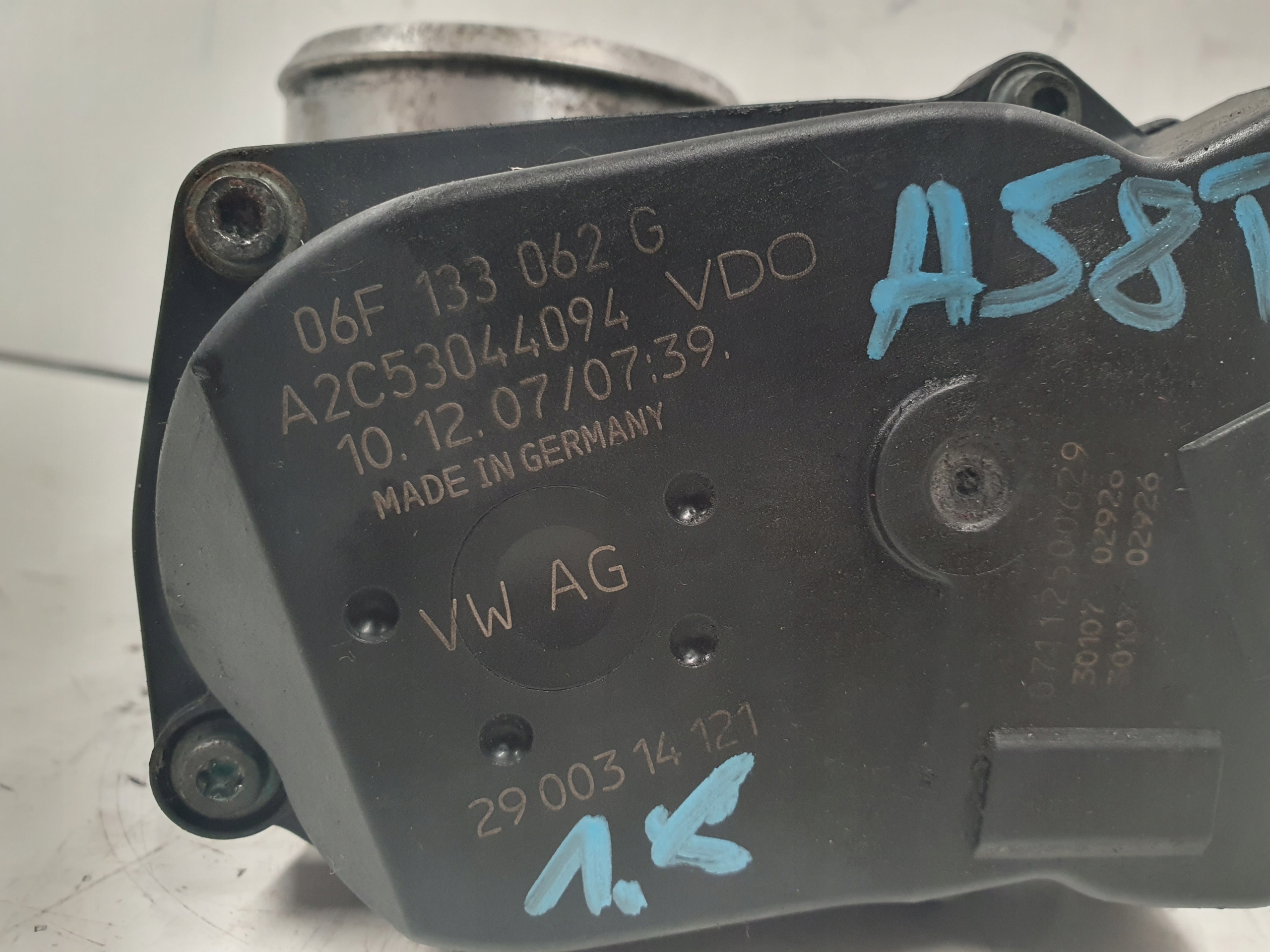 Audi A5 8T 07- 1.8 TFSI CABD Valvola a farfalla