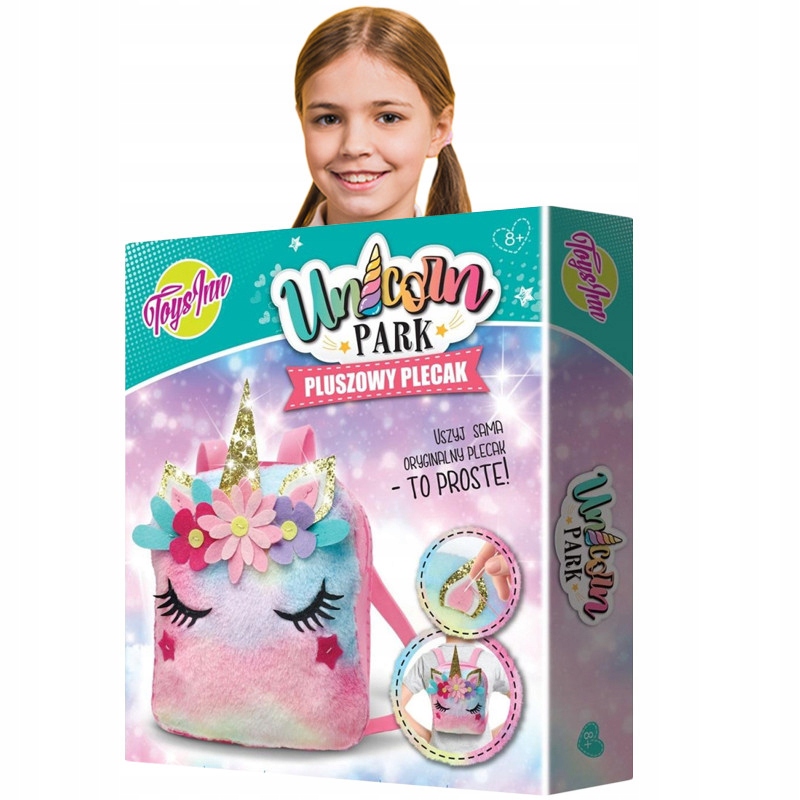 ZESTAW KREATYWNY do Szycia Plecak Jednorożec FAJNY EAN (GTIN) 5906364531516
