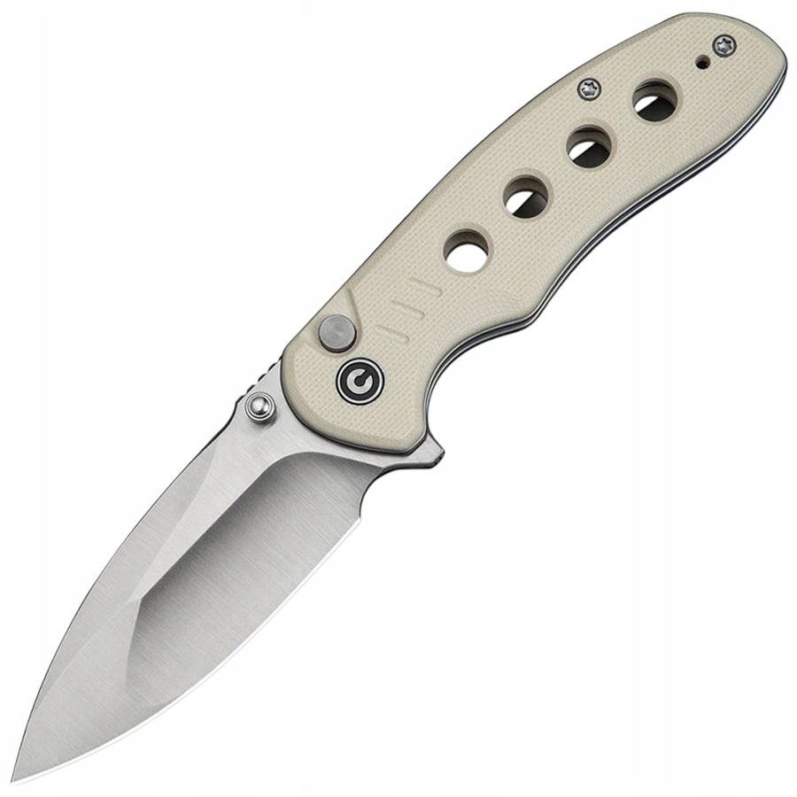 Nůž s klipem Edc Civivi Triptych Ivory G10 Satin