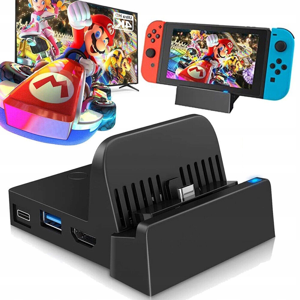 STACJA DOKUJĄCA ŁADOWARKA DOCK do NINTENDO SWITCH Hermaxpro