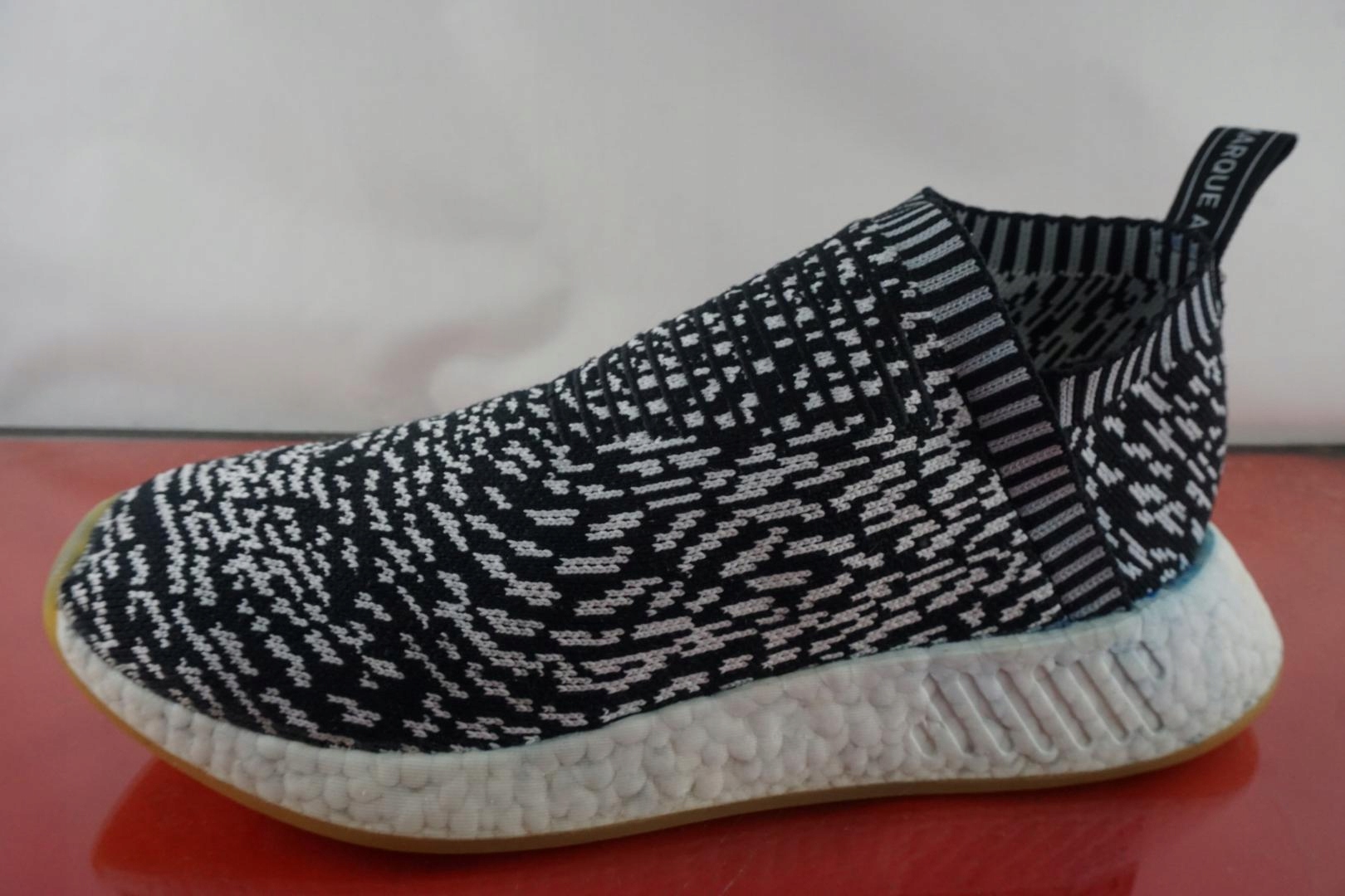 Adidas originals męskie nmd_cs2 primeknit buty sportowe clearance czarny