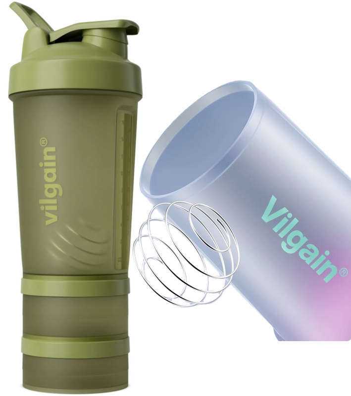 Vilgain Shaker 700 ml zielony