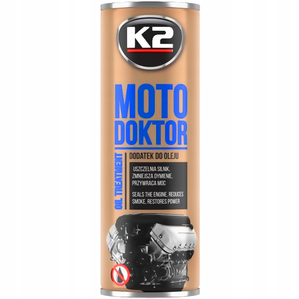 

Moto Doktor Redukuje Tarcie wycisza pracę silnika